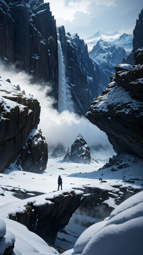 Please create a slightly emotional landscape image.。