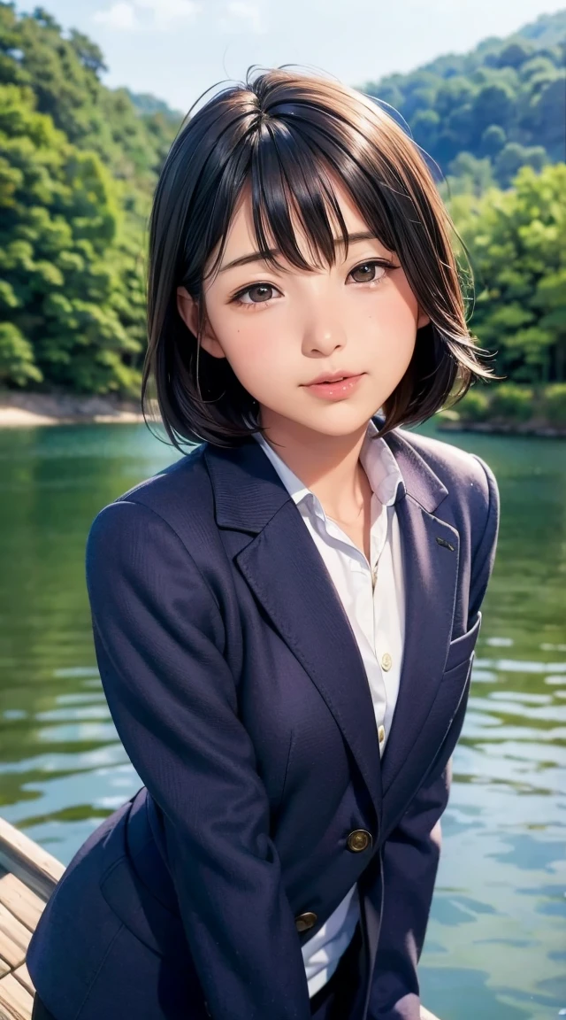 Shiori Suwano, 12 years old, Without a suit, North River