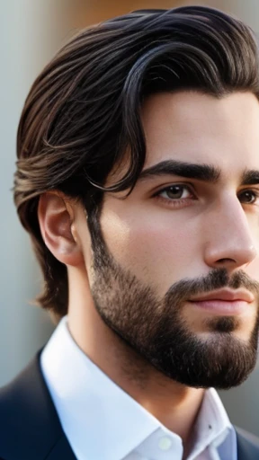 A handsome Hebrew Jewish man . facefocus