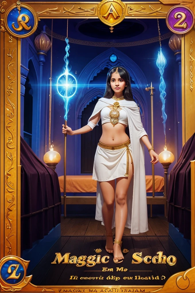 I want to create a poster for magic school
Heading should be Jain magic school
**Jain Magic School**

(Best Place to Learn Magic)

Mystery • Wonder • Excitement • Fun
Enroll Now and Start Your Magical Journey!

---