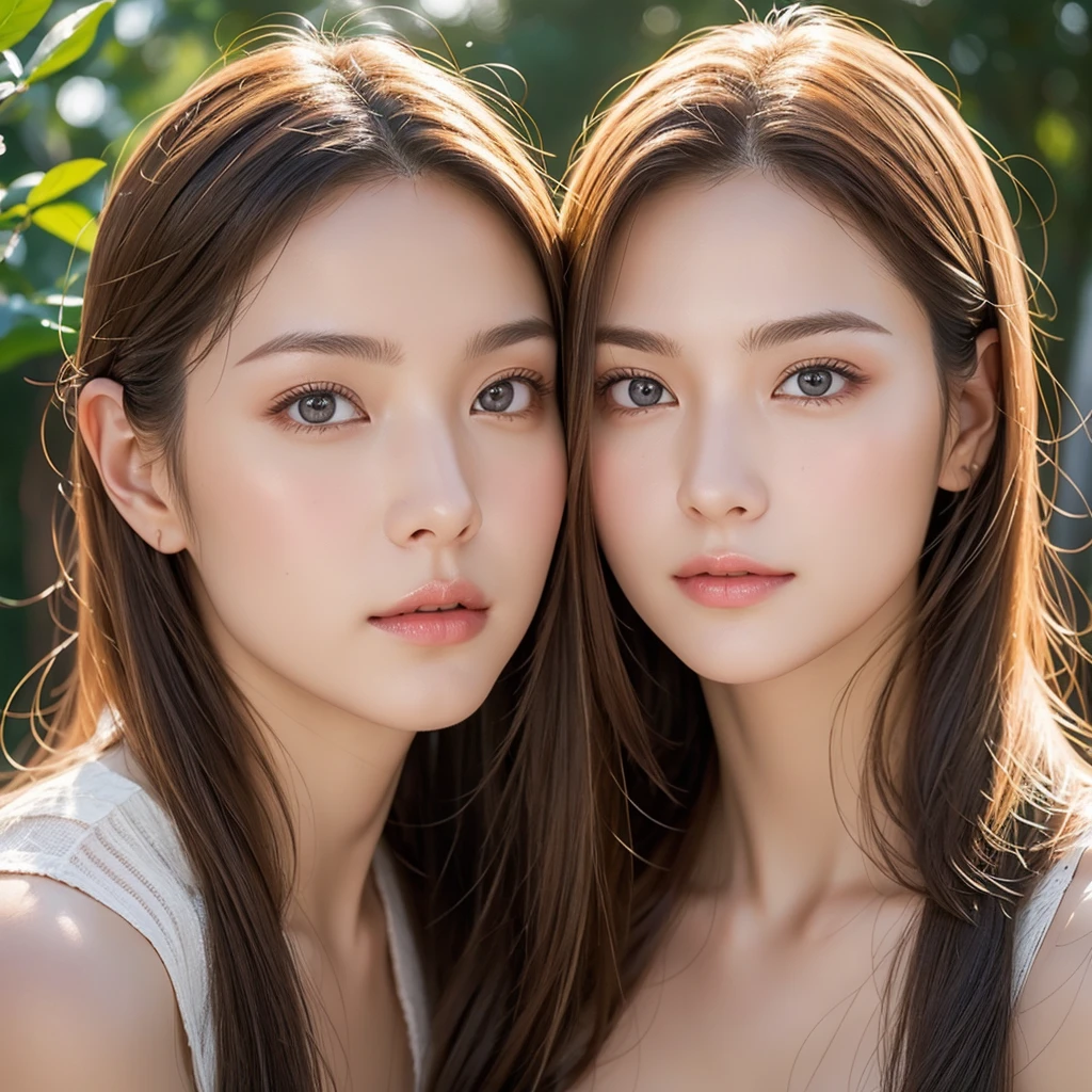 Face facing forward Transparent and neutral atmosphere Dignity and Health beautiful顔 Golden ratio facial features nature beautiful Handsome beauty clean, length, tall,Beautiful big breasts,Fair skin,Moist skin,Half Japanese and half Russian,