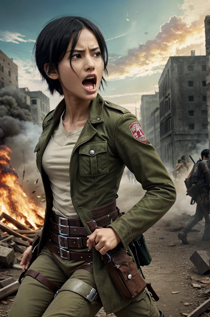 Attack on titan all cadt