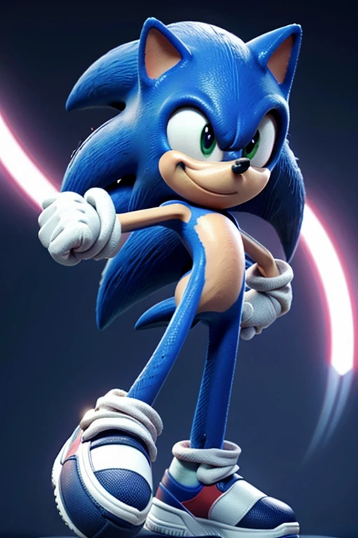 reproduce as similar as possible to the character Sonic