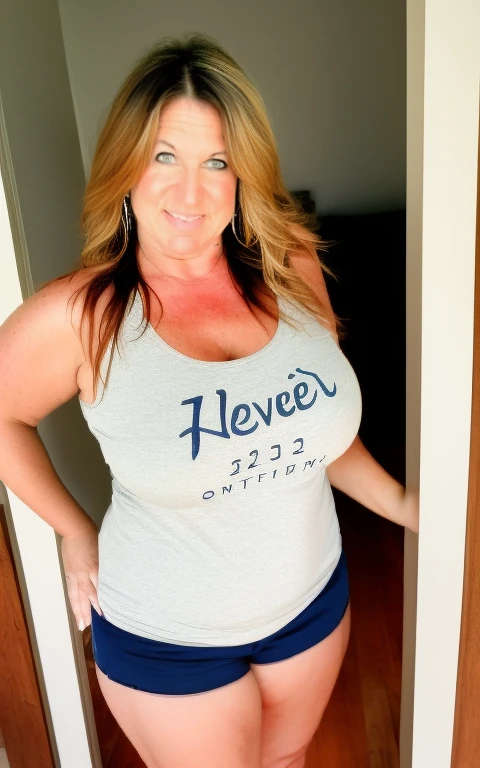 mature sexy milfs Full shot of mature,sexy daine, sexy milf, hot curves, chubby - SeaArt AI