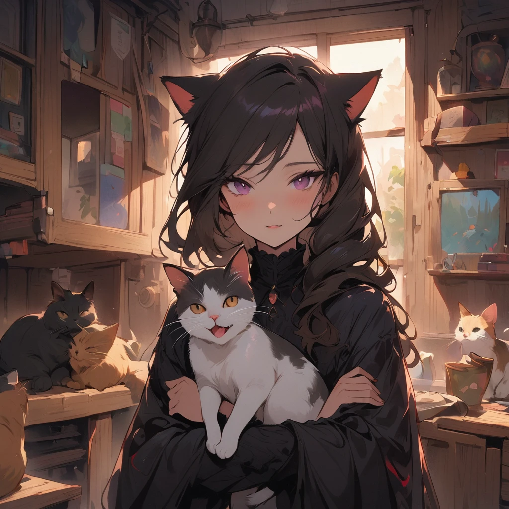 a cat