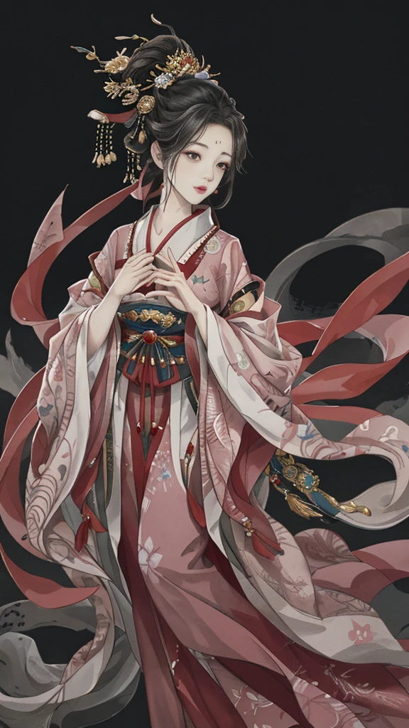 Original,(illustratio:1.1),(best qualtiy),(tmasterpiece:1.1),(the Extremely Detailed CG Unity 8K Wallpapers),(a color:1.2),1 Plum Blossom God,goddes,,ancient costume,Hanfu,best qualtiy,Extremely detailed jewelry,Plum petals,scenecy,rios|Wagas,