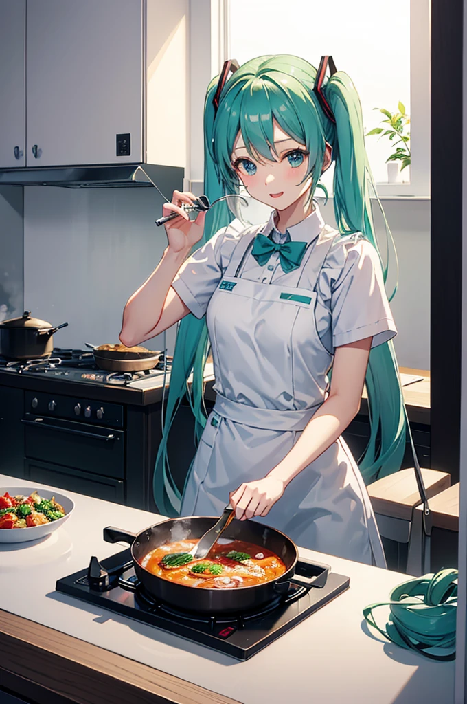 cooking Hatsune Miku