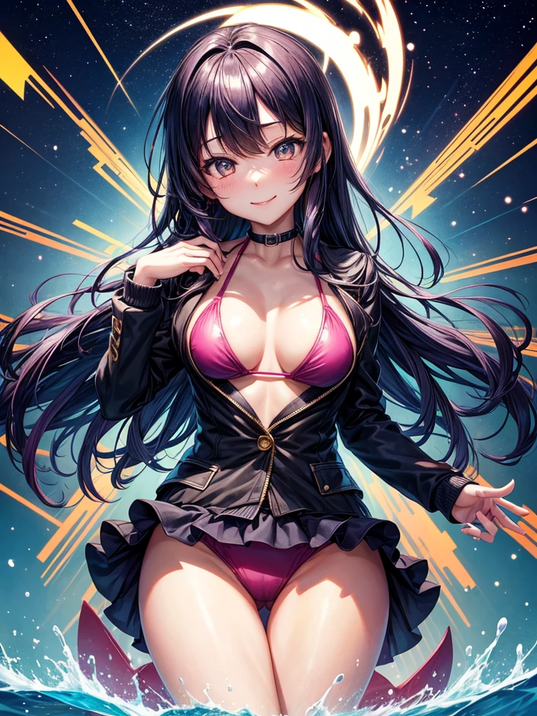 best quality,,smile,blazer,swimsuit,nepal,Beautiful girl with superpowers,Ignition ability,Blitzkrieg,Psychic,High-dimensional beautiful girl,leather jacket,Multidimensional beautiful girl,複数人のgirlが描かれている,They are hugging each other,Colorful,Different world,girlの集団,JK,Swimwear,bikini,girl,Sexy and cute,New generation,Evolution of fashion,middle School girlultiple girls are depicted,harem,idol group,starry sky background,photo shoot,long hair,wearing a cardigan,beautiful girlの国,girl's paradise,highest quality,big breasts,leather jacket,happy girl,horny girl,Blue eyes,perfect face,standing position,She has her bangs down,fur jacket,Beautiful eyes,smooth hair,perfect eyes,beautiful girl,Angel Girl,multicolored hair colors,naughty girl,beautiful,High-dimensional beautiful girl,Multidimensional beautiful girl,gathering,Group、,