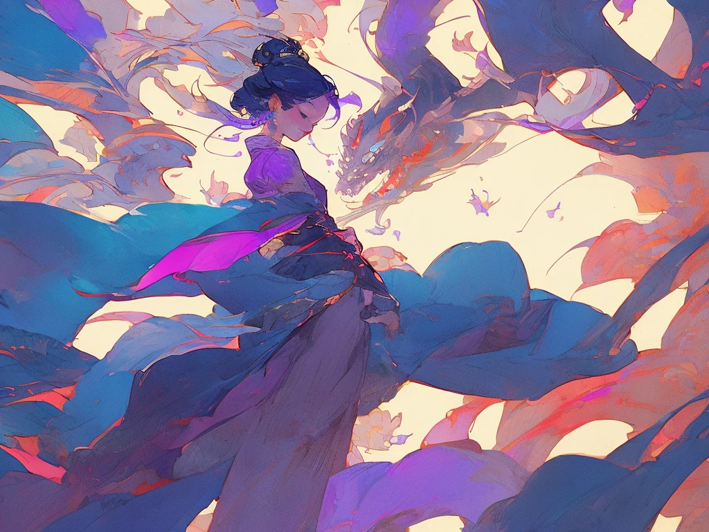 (masterpiece, best quality, Extremely detailed, Best shadow), (Detailed background,Dark Fantasy), (Beautiful and delicate face), High contrast, (Optimal lighting, Extremely delicate and beautiful), ((light)), rich and colorful, Ultra Detail, 戏剧性的light, Intricate details, 1 Female,Royal sister,Mature women,Tall figure,Curvy figure,Shoulder-length black asymmetrical short hair,Heterochromia(Deep purple left eye,Lilac right eye),Black leather trench coat,Navy blue bodysuit,Leather trousers,Pure black suit jacket,tie,smokes,Cold expression,Beauty,Royal sister风格,Japanese Manga CG,西装Beauty,Swordsman