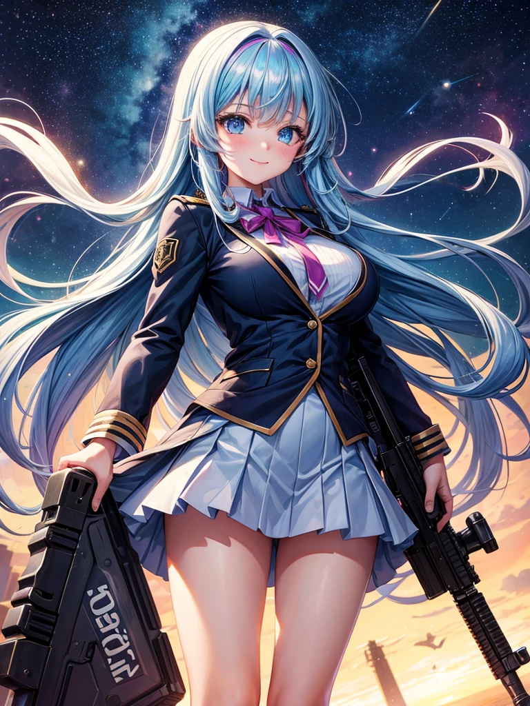 middle School girls,smile,Beautiful girls,Beautiful girl from another world,Girl holding an assault rifle,The best quality to get you horny,Psychic,Wizard,battle,Multi-colored hair,Perfect Girl,Super cute girl,Ocean,Starry sky background,Cute uniform,Uniform of the Future,Wearing a cardigan,Long Hair、Sparkling eyes,She has her bangs down,Colorful,Ultra HD,Young girl,sex,Naughty Girls,Full body image,Big Breasts,Beautiful Girl's Paradise,Fashion Girl,Naughty Girls,Beautiful Girl Country,High-dimensional beautiful girl,A beautiful girl who transcends everything,So beautiful,Absurd,Beautiful girls,