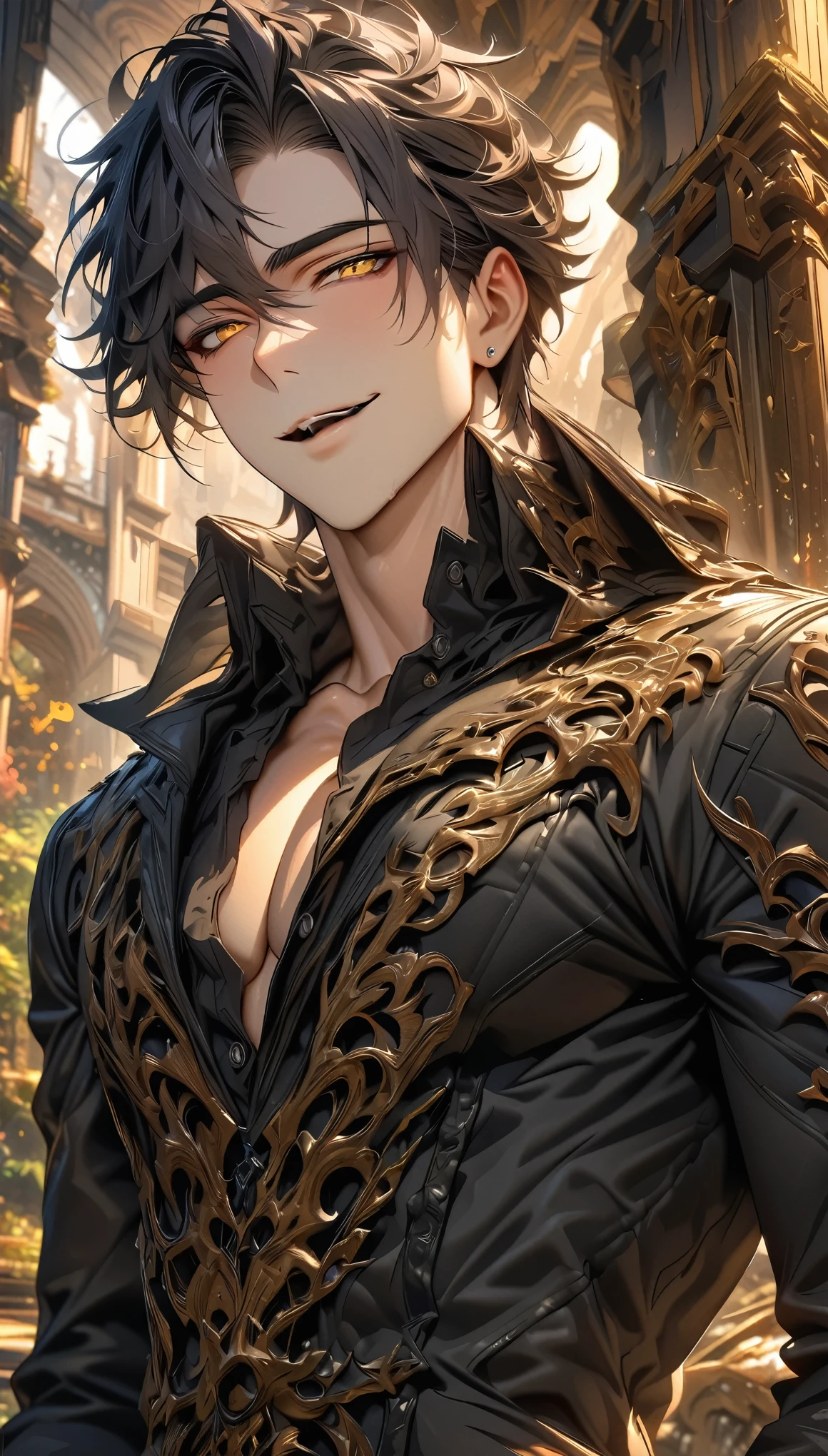 high resolution, HDR, best quality, open mouth
