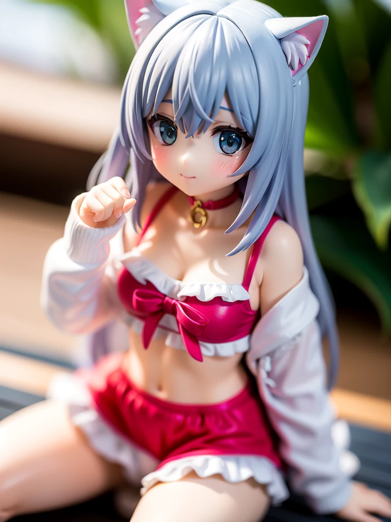cute, girl、summer、Swimwear、Cat ear