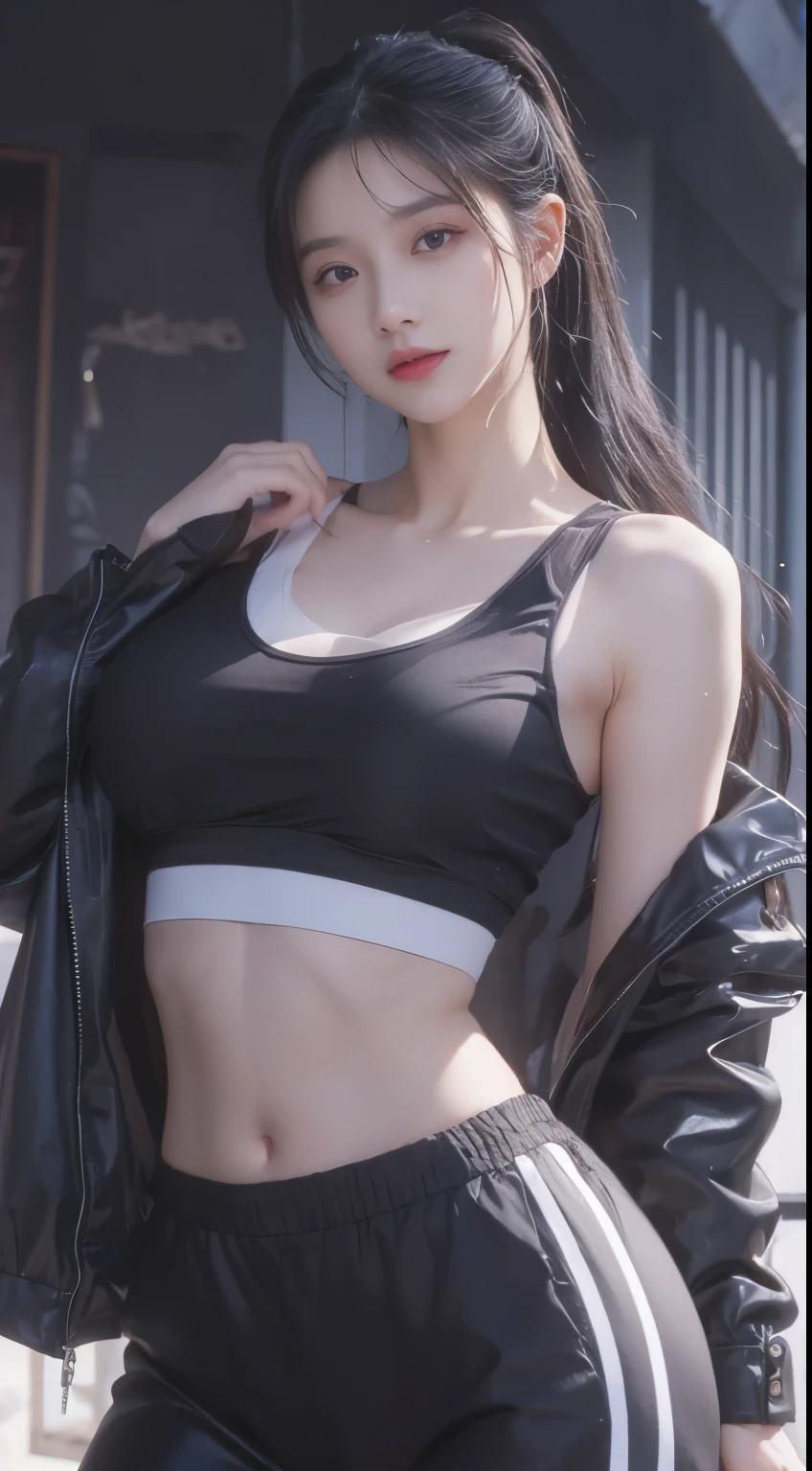 Top quality, masterpiece, Ultra HD, (Reality: 1.4), RAW photos, 1 girl, Black Hair, Smooth skin,