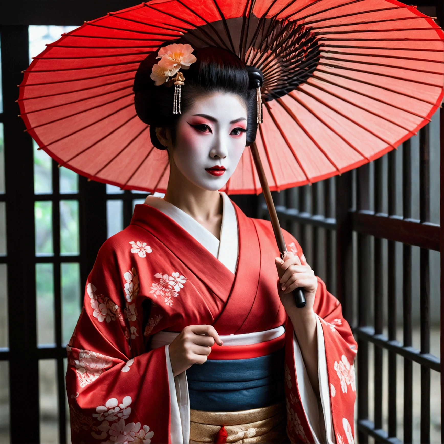 glamorous and sexy geisha, Traditional beauty, in kimono, geisha, beauty geisha, Inspired by , traditional geisha clothing, geisha makeup, ((Woman in kimono)) holding a fan - woman in kimono, traditional Japanese, Japanese style, Japanese goddess Glamorous and sexy geisha - glamorous and sexy geisha, Japanese geisha Traditiona,Arabian woman in kimono holding umbrella and red umbrella, traditional geisha clothing, glamorous and sexy geisha, japanese geisha, female geisha girl, intricate geisha kimono, geisha photo portrait, geisha, beauty geisha, Japanese Kimono, red kimono, Traditional Japanese, organic seductive geisha, geisha hairstyle, Japanese style((arafed man standing in a jail cell with a caged door, Answer music video, Stills from the film, Cyborg movie still, Music video stills, From Arita, Altered carbon, アステカCyborg movie still, Leather clothing under armor, Dark Spot :: Sports competition, Alien Cyborg movie still, cage  