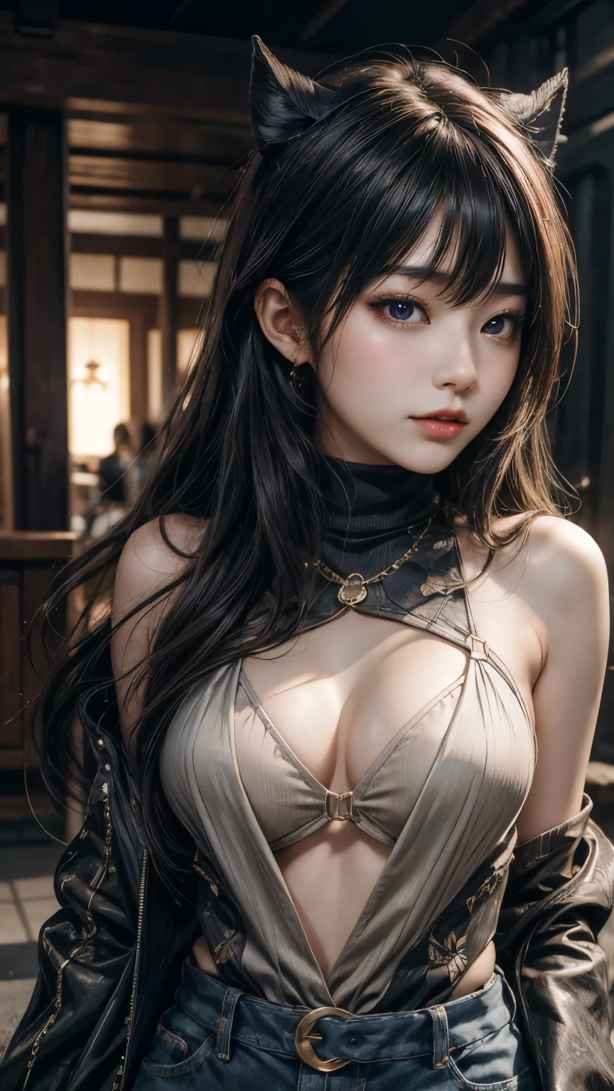 (最高qualityのディテール)、Realistic、8K Ultra HD、High resolution、(One Girl:1.2)、The 超detailedな、高qualityのテクスチャ、複雑なdetailed、detailed、非常にdetailedなCG、高qualityの影、detailed 美しく繊細な顔、detailed 美しく繊細な目、Written boundary depth、Ray Tracing、20th Generation、Cute K-Pop Girls、(The Face of Ulzan in Korea)、Thin face、(Urzan-6500-v1.1:0.6)、PurerosFace_v1、Glowing Eyes、Perfect body、 Viewer Display、(最高qualityのディテール:1.2)、Realistic、8K Ultra HD、High resolution、(One Girl:1.2)、The 超detailedな、高qualityのテクスチャ、複雑なdetailed、detailed、非常にdetailedなCG、高qualityの影、detailed 美しく繊細な顔、detailed 美しく繊細な目、Written boundary depth、Ray Tracing、20th Generation、Cute K-Pop Girls、(The Face of Ulzan in Korea)、Thin face、(Urzan-6500-v1.1:0.6)、cheek、Glossy Lips、、High resolution, Best image quality, 最高quality, Realistic, 超detailedな, Realistic, 4K 8K Ultra HD Full Color RAW Photos, Fujifilm(Medium format), Hasselblad, Carl Zeiss, Incredible dynamic range photography(utility_art:Smooth-768:1.1),High resolution, High pixel count, 明確なdetailed, Clear images, Natural color reproduction, Noise Reduction, High fidelity, quality, Software Improvements, Upscaling, Optimized Algorithms, Professional-level retouching,
1. Oversized coat:
The coat is、Choose an oversized design that covers from shoulders to knees.。Color is classic navy or black、or warm khaki or beige, wait.、Choose colors that match the season。
2. Knitted sweater or turtleneck:
To protect yourself from the cold、Knitted sweater or turtleneckを選択してください。Match the texture and color of the knit to the coat.。
3. Wide leg pants:
For pants, Choose a wide-leg design、Combines ease of movement and style。Denim in dark tones or black trousers will look good.。
4. Knee-high boots:
What is included in an oversized coat、足首からふくらはぎまでカバーするKnee-high bootsとの組み合わせ。Boots are black or dark brown and chic.、Gives a stylish impression。
5. accessories:
シンプルなゴールドまたはシルバーのaccessoriesを選択してください、Add elegance to your outfit。for example、Long necklaces and large earrings are recommended.。
6. Handbags:
Handbags、Choose a color that matches the tone of your outfit.。Shoulder bags and tote bags are convenient and stylish。
7. Compensateと髪型:
Compensate, Choose natural colors that flatter your skin。Wavy Hair、By creating loose curls、Appeal to softness。