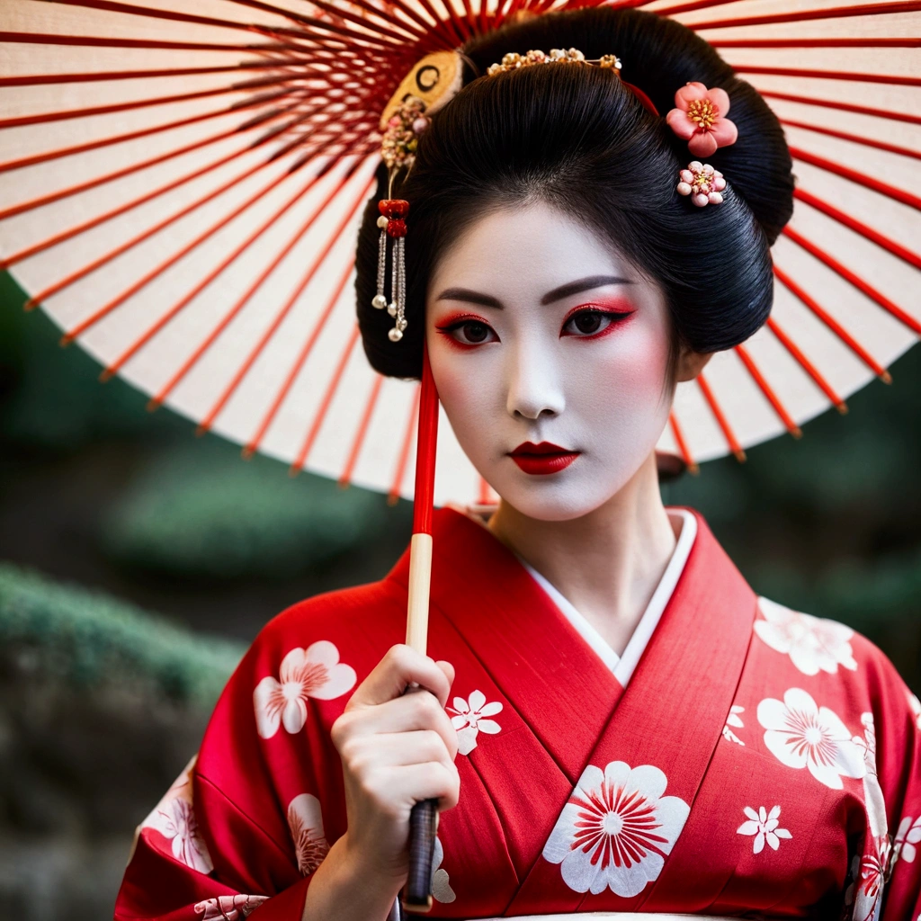 glamorous and sexy geisha, Traditional beauty, in kimono, geisha, beauty geisha, Inspired by , traditional geisha clothing, geisha makeup, ((Woman in kimono)) holding a fan - woman in kimono, traditional Japanese, Japanese style, Japanese goddess Glamorous and sexy geisha - glamorous and sexy geisha, Japanese geisha Traditiona,Arabian woman in kimono holding umbrella and red umbrella, traditional geisha clothing, glamorous and sexy geisha, japanese geisha, female geisha girl, intricate geisha kimono, geisha photo portrait, geisha, beauty geisha, Japanese Kimono, red kimono, Traditional Japanese, organic seductive geisha, geisha hairstyle, Japanese style(([White skin woman:1.2, Long Curly Hair:1.2, Elegant red dress, Low nose, Light brown eyes], Portraiture, VSCO Filters: C8)