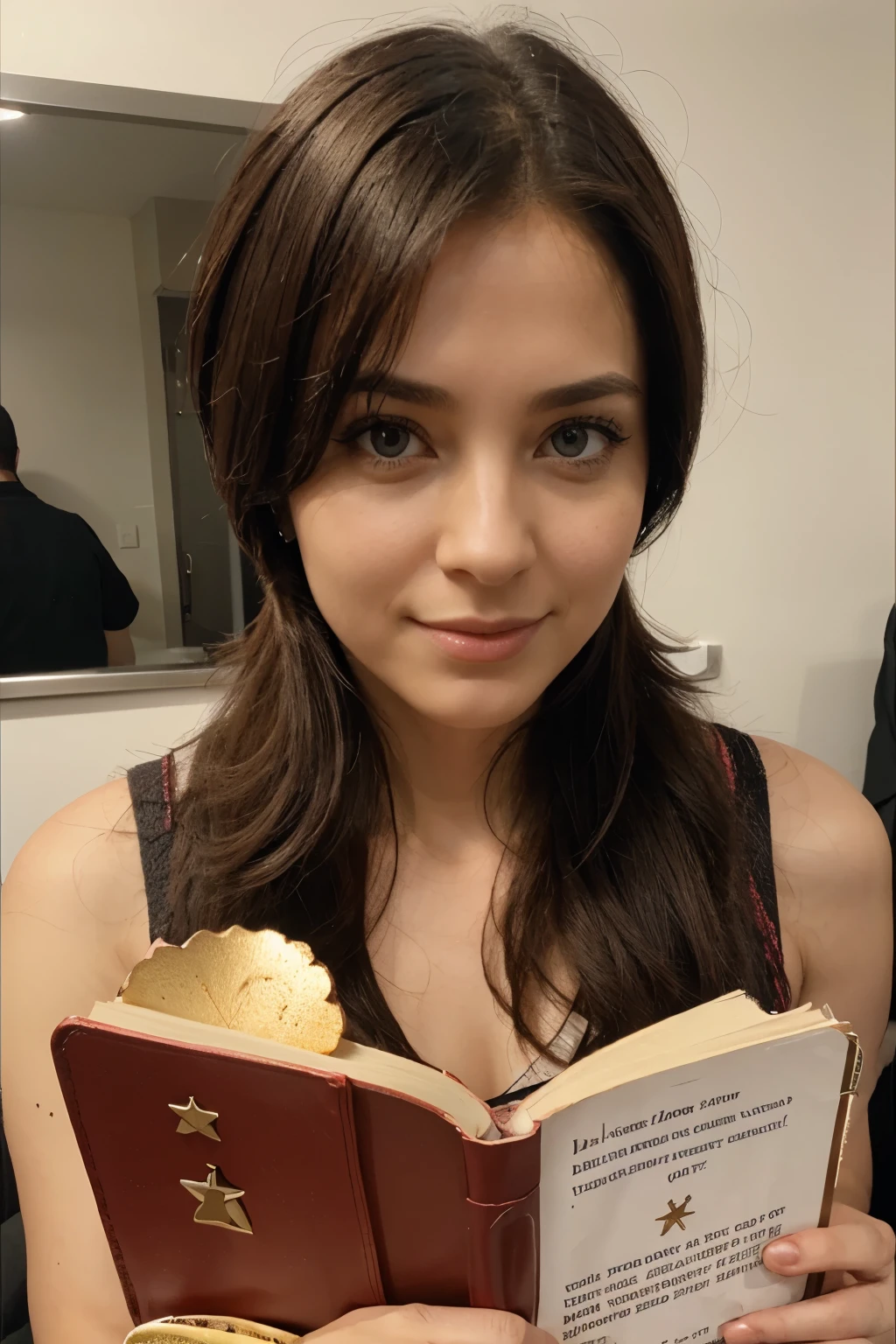 Text"Show your physical bible and claim a sweet"