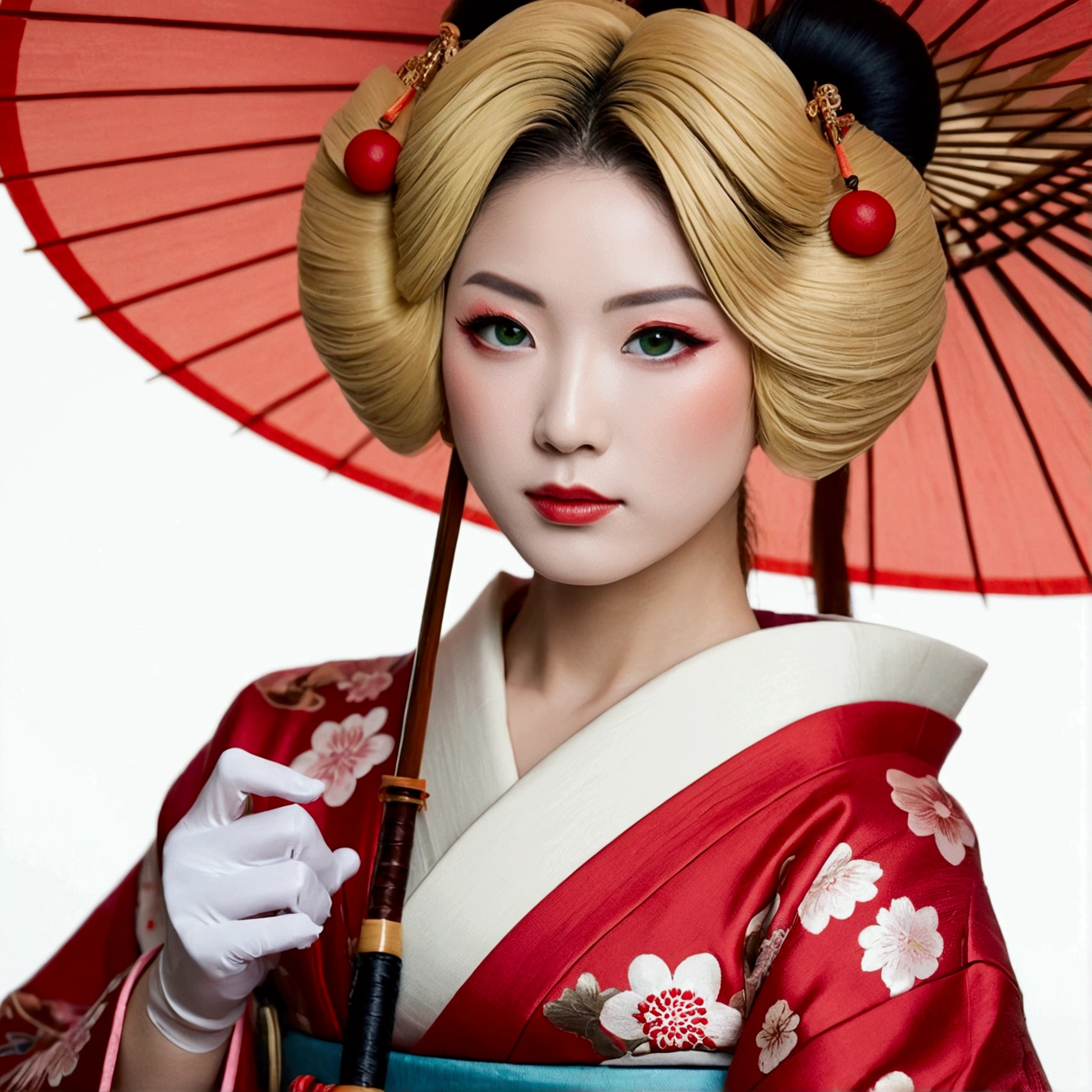 glamorous and sexy geisha, Traditional beauty, in kimono, geisha, beauty geisha, Inspired by , traditional geisha clothing, geisha makeup, ((Woman in kimono)) holding a fan - woman in kimono, traditional Japanese, Japanese style, Japanese goddess Glamorous and sexy geisha - glamorous and sexy geisha, Japanese geisha Traditiona,Arabian woman in kimono holding umbrella and red umbrella, traditional geisha clothing, glamorous and sexy geisha, japanese geisha, female geisha girl, intricate geisha kimono, geisha photo portrait, geisha, beauty geisha, Japanese Kimono, red kimono, Traditional Japanese, organic seductive geisha, geisha hairstyle, Japanese style((masterpiece:1.2), (absurdists), (Detailed face),(Detailed eyes), (Highest quality) (Traditional Media:1.2) , (White background), Upper Body, (Expressionless), artoria_Pendragon_(destiny), Things to know, armor, blondes, Gauntlet, Green Eyes, Hair Ribbon, armored dress, Ahoge, Blue clothes,((Highest quality, masterpiece, Black Hair, Red eyes, look up, Upper Body, cute, Frilled shirt, smile,Redhead((Highest quality, masterpiece, Black Hair, Red eyes, look up, Upper Body, cute, Frilled shirt, smile,Redhead
