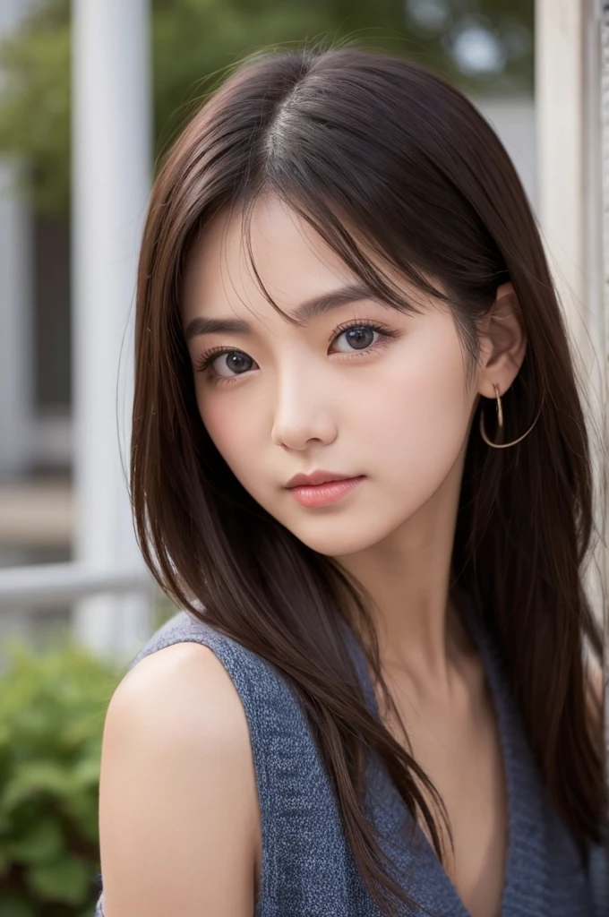 A woman who can be taken home for one night、Small face、The eyes are small
