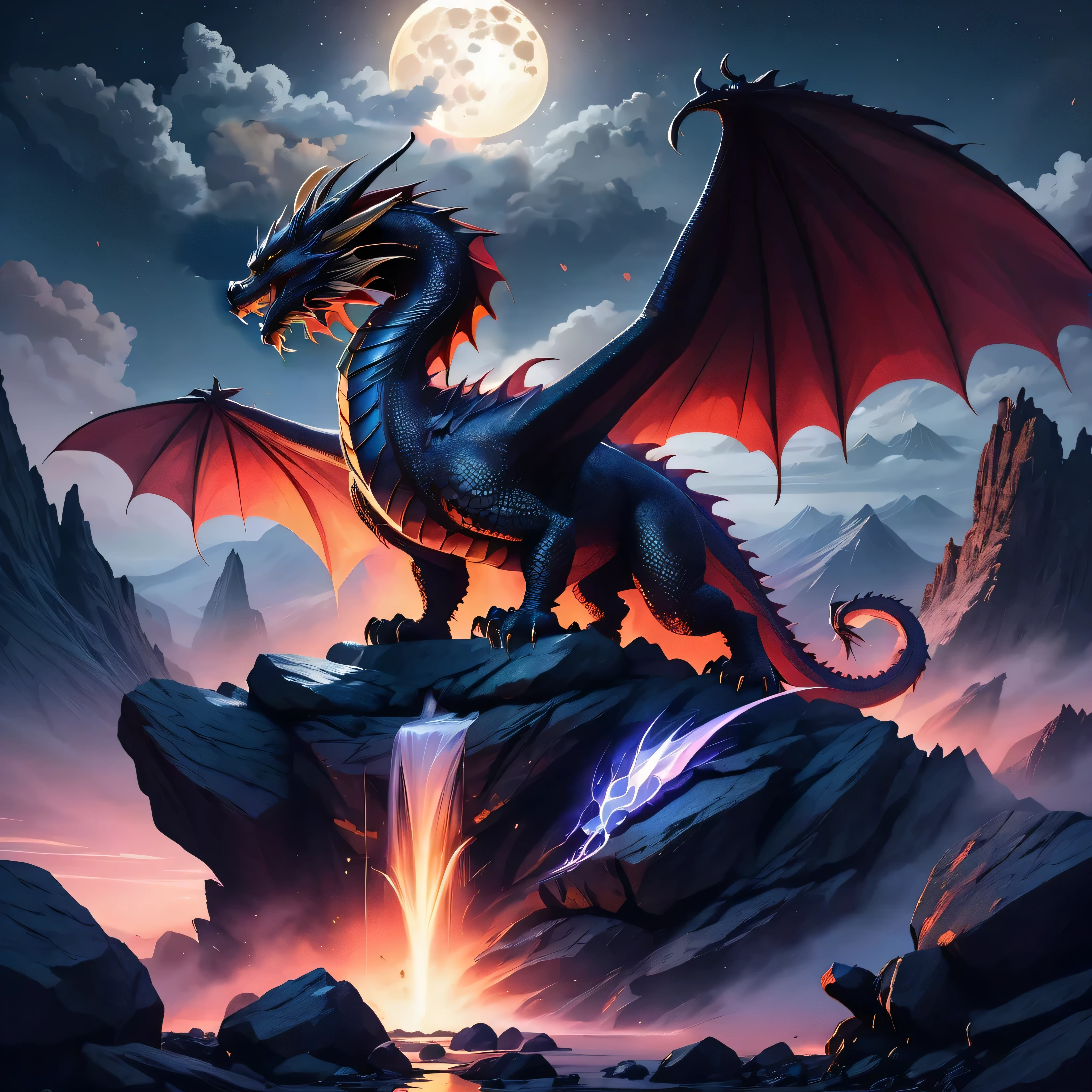 dragon head and neck