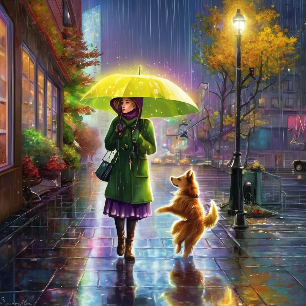 (It was so cold... It was raining, while Aurora walked along the sidewalk, she didn't care, nothing else mattered. Soon Aurora reached the bar, wet from head to toe. She was exhausted from everything, what happened lately. She was sitting in front of you, she looked terrible, her eyes said everything... She was like that, so empty inside, Aurora was in a daze for several seconds, then she looked at you and said) «Сделай мне Drink из твоего лучшего. Drink."