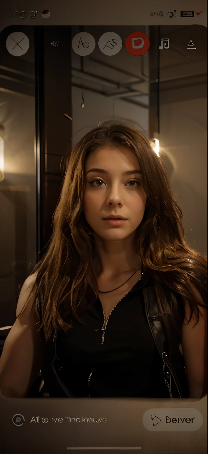 À partir de cette fille, créée une fille très réalisten sous vêtements dans une position sexy