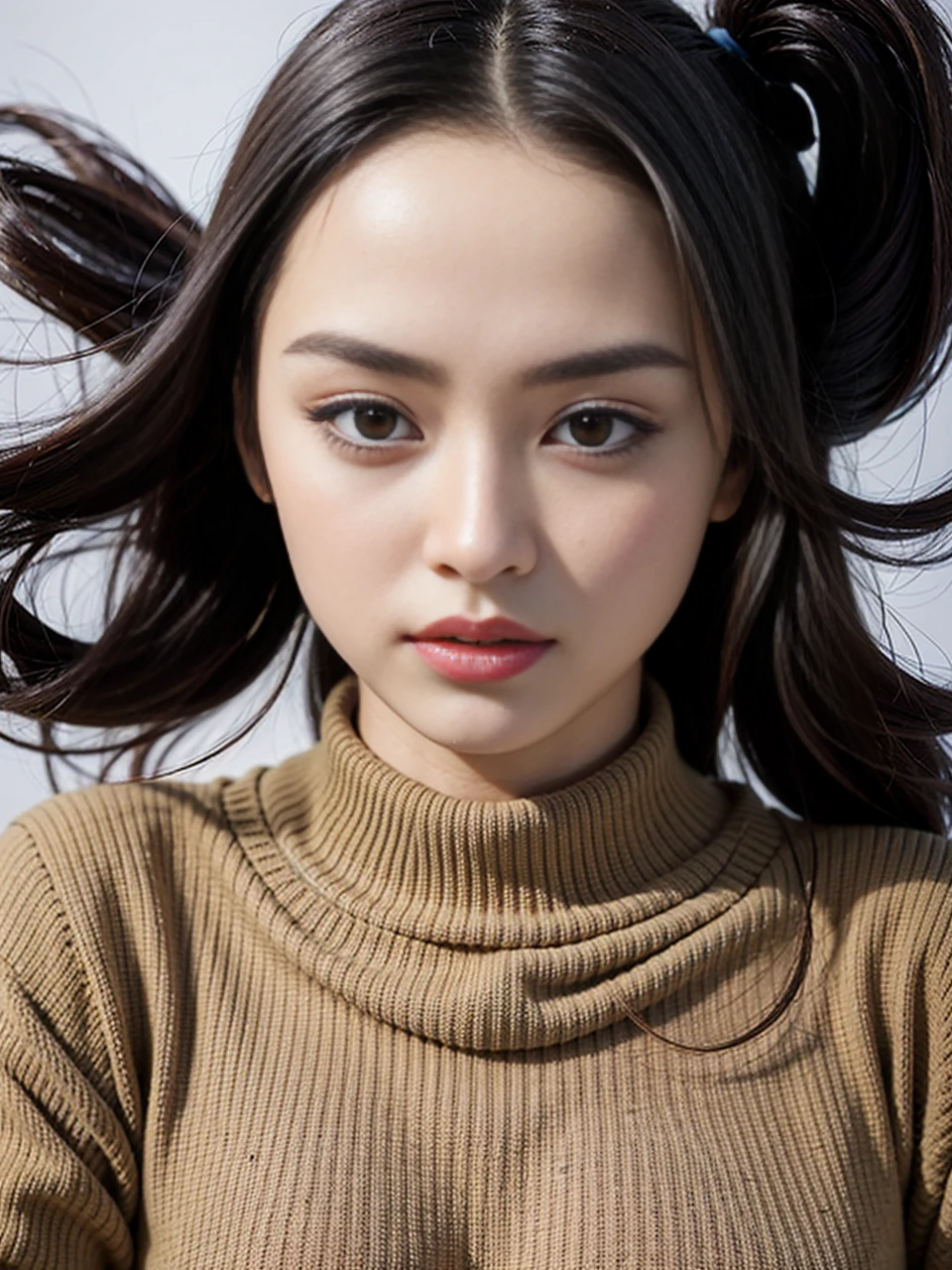 1girl,White background
