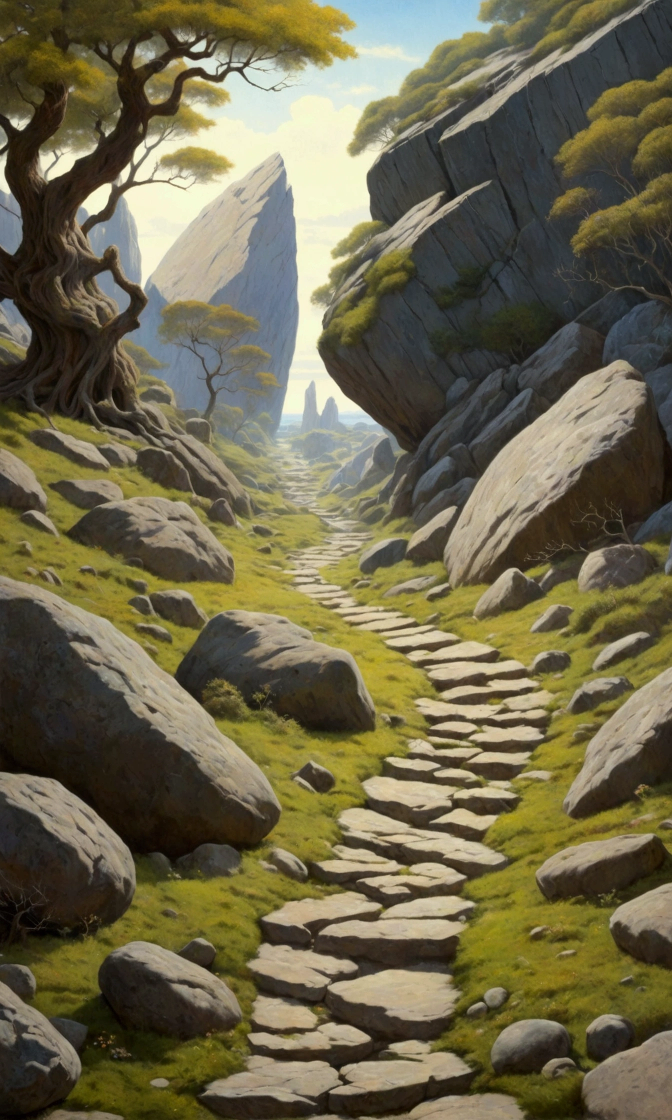  Tripping on a rock-strewn path