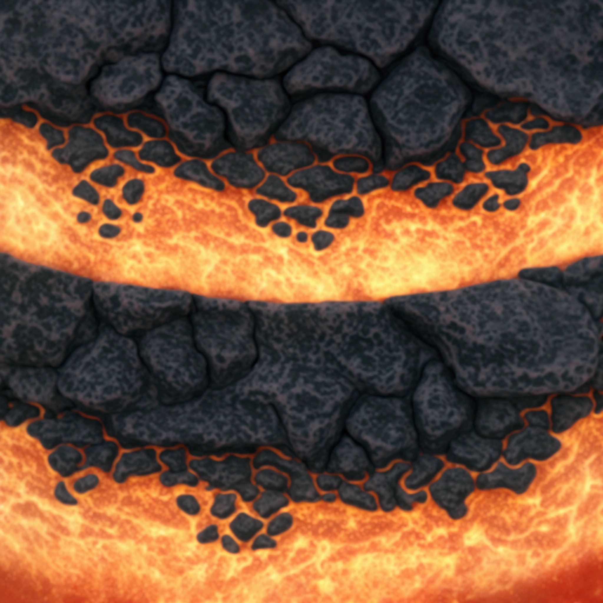 dark lava stone, lava, A closeup of a highly detailed, ultra-realistic, photorealistic natural cave with dramatic lighting, intricate details, and natural rock formations, 4k seamless lava stone texture