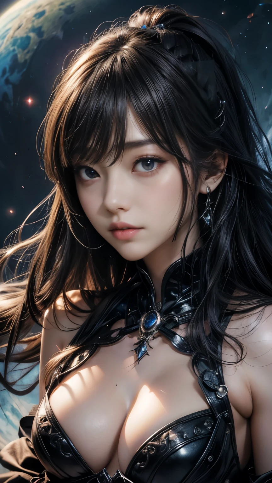 (Highest quality,High resolution:1.2),(dark,Threatening:1.1),(Bad luckな:1.1), In the vortex of space,
Heart of a Goth Maiden, Very dark shade.
Her Eyes, Like dazzling fur in a starless haze,
A symphony of despair in their eyes.
Her Mogul Snaps, Mysterious Cemetery,
Think about it, The source of her sadness.
Black hair swaying in the moonlight,
She weaves despair into her dreams.
oh, Her Soul, Shadow'Embrace,
Take me to space.
At each step of the Kelhudelgoring, She summons darkness,
Dance of the Void, Whippler Big Spark.
Her touch is the cold caress of the void,
In her vague existence, I am left confused.
For Love, Bumblewisk, Cosmic Power,
Stars shining in the endless night.
Confusion swirls, Let the emptiness cry out,
Our love is a dazzling dream in the universe.
Gothic Witch of the entire star world,
In your void, I find my soul.
Hypermaximalist, Anime Style, Breathtaking oil paintings, Surreal, Ultra-realistic digital illustrations that mimic the style of oil paintings, Blends seamlessly with Alex Grey'Psychedelic fantasy art by H'Biomechanical aesthetics.R. Giger. Great composition, masterpiece, Highest quality, (devil,Satan,Lucifer:1.1),(devilish:1.1),(Bad luck,Bad luckな:1.1),(Powerful figure:1.1、Big Breasts、Glasses) 、 ((((Huge glasses, Nerd Glasses, thick glasses, Round Glasses)))),(((Big Breasts)))、(Red eyes glow:1.6)、(Red glowing eyes,Sharp teeth:1.1),(Black wings,thick,shabby:1.1),(hellish landscape:1.1),(fire,sulfur:1.1),(Threatening atmosphere:1.1),(dark shadows,Threatening presence:1.1),(Bad luck clouds,Stormy Skies:1.1),(dark,Spooky atmosphere:1.1),(Bad luck aura,Evil energy:1.1),(dark aura,cigarette:1.1),(Extreme heat,Burning Flames:1.1),(Surreal,Nightmare Visions:1.1),(Predicting the end:1.1),(Twisted corners,Fiery crown:1.1),(Bad luck whispers,devilish laughter:1.1),(Cries of pain,echoing screams:1.1),(Bad luck symbols,Ancient runes:1.1),(Mysterious Relic,dark artifacts:1.1),(Infernal Ritual,Ritual sacrifice:1.1),(devilish minio