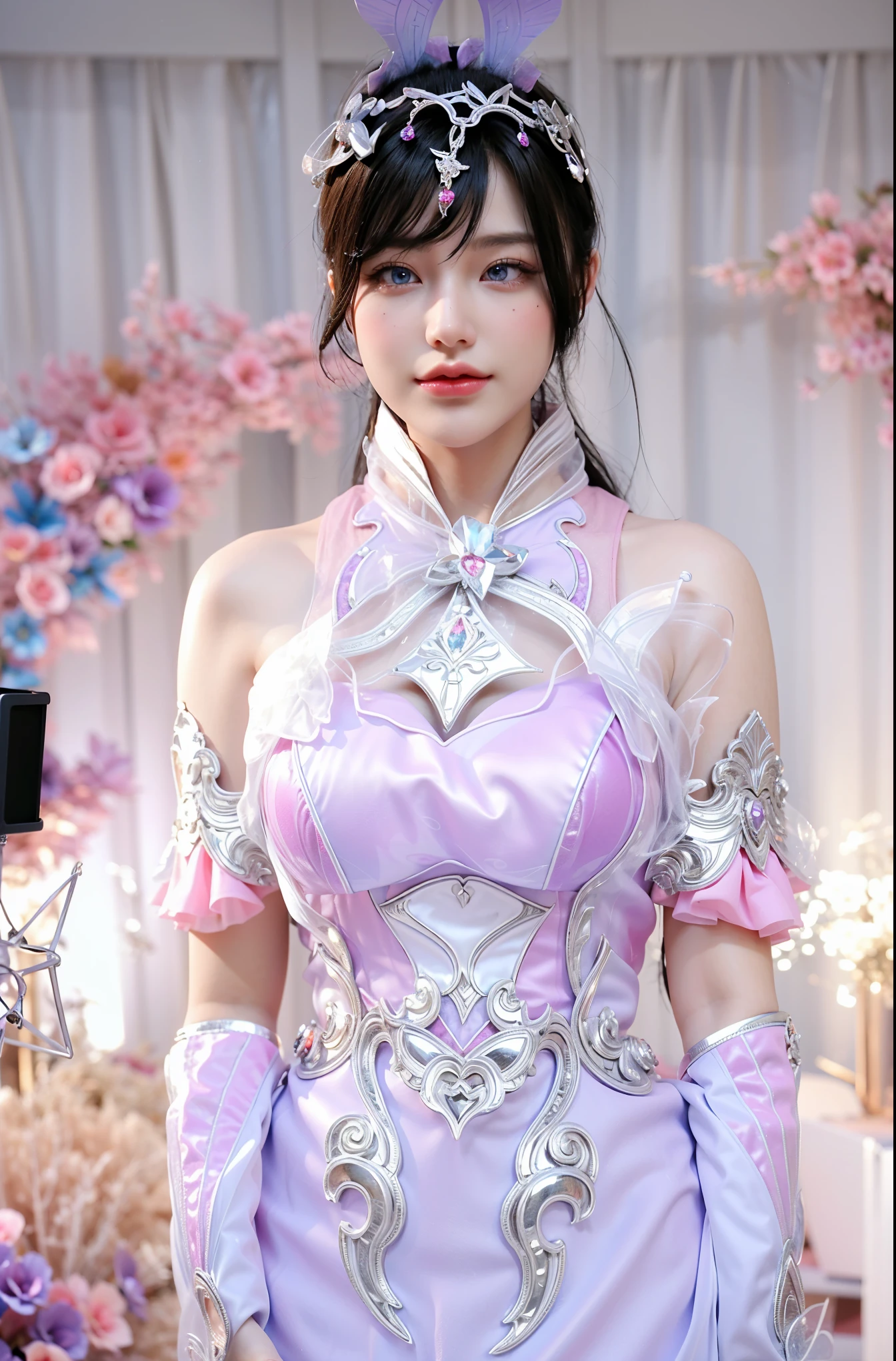 Royal sisters，Exquisite eyes，Frozen Queen，Put the crown on your head，Detailed facial expressions body，Tall and big，Glamorous characters，Leg length，4K，HD，Sensual，White translucent lace，白皙full image，Little cherry mouth，Beautiful and lovely，full image，Glossy Gel Coat，Vampire Queen in luxurious robes，Have a tattoo(Intricate tattoo designs)，Ice Princess，Rich facial details，Gold diamonds，Beautiful and cute face，
