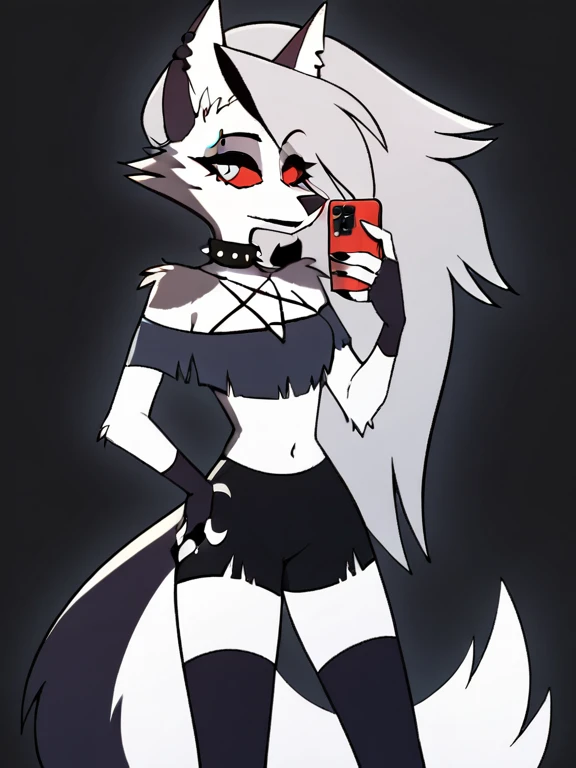 score_9, score_8_up, BREAK, source_anime, (1girl, solo), uncensored, perfect body, slim, thigh highs, fingerless gloves,
anthro, furry, pose, sexy,
Loona \(Helluva Boss\), nsfw