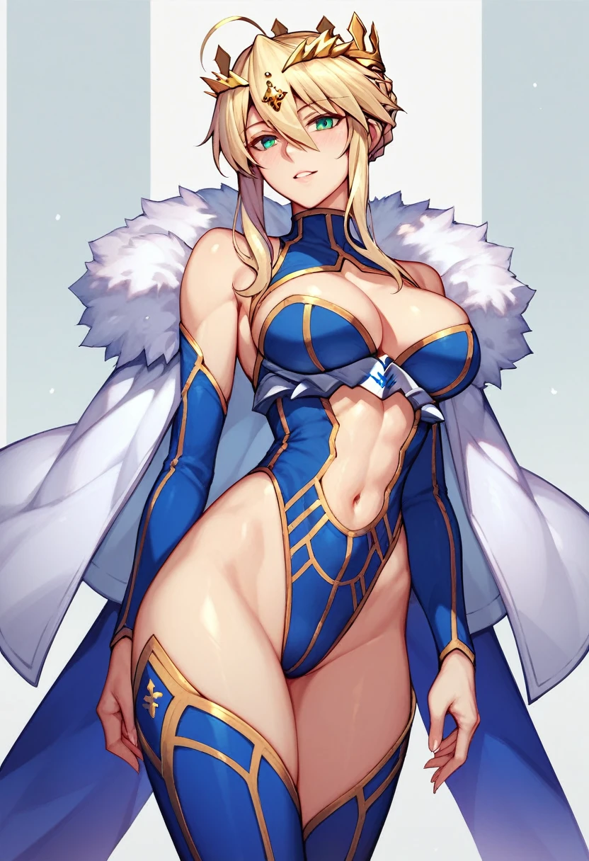 1 girl, Artoria Pendragon Lancer (from fate grand order)