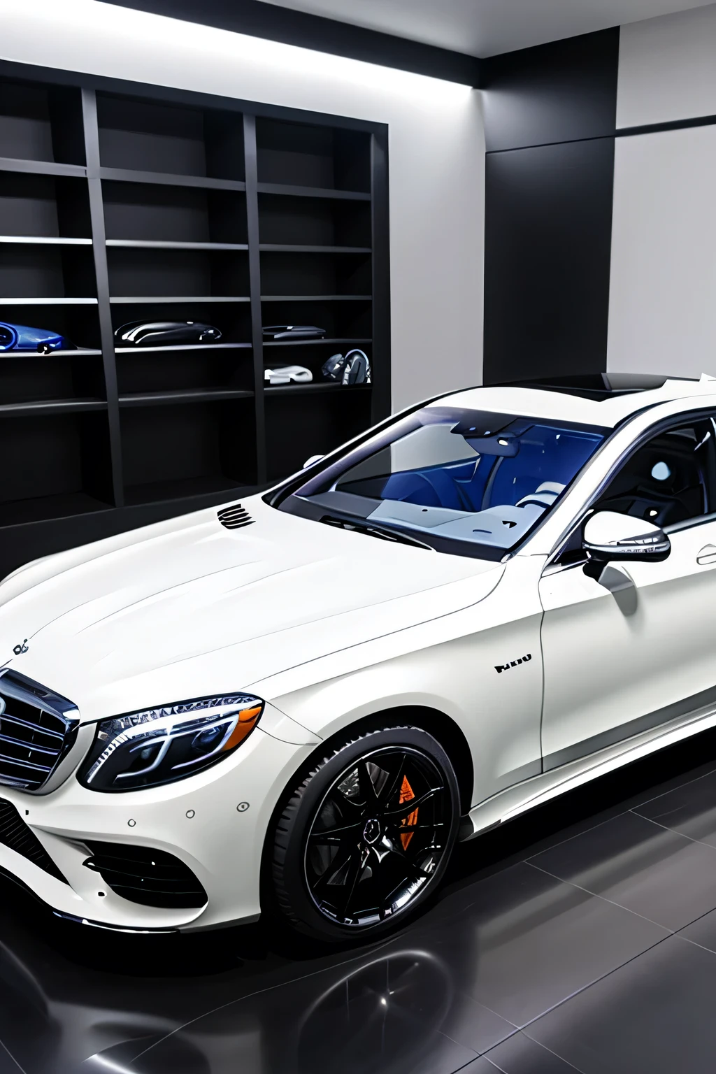 Benz s class garage
