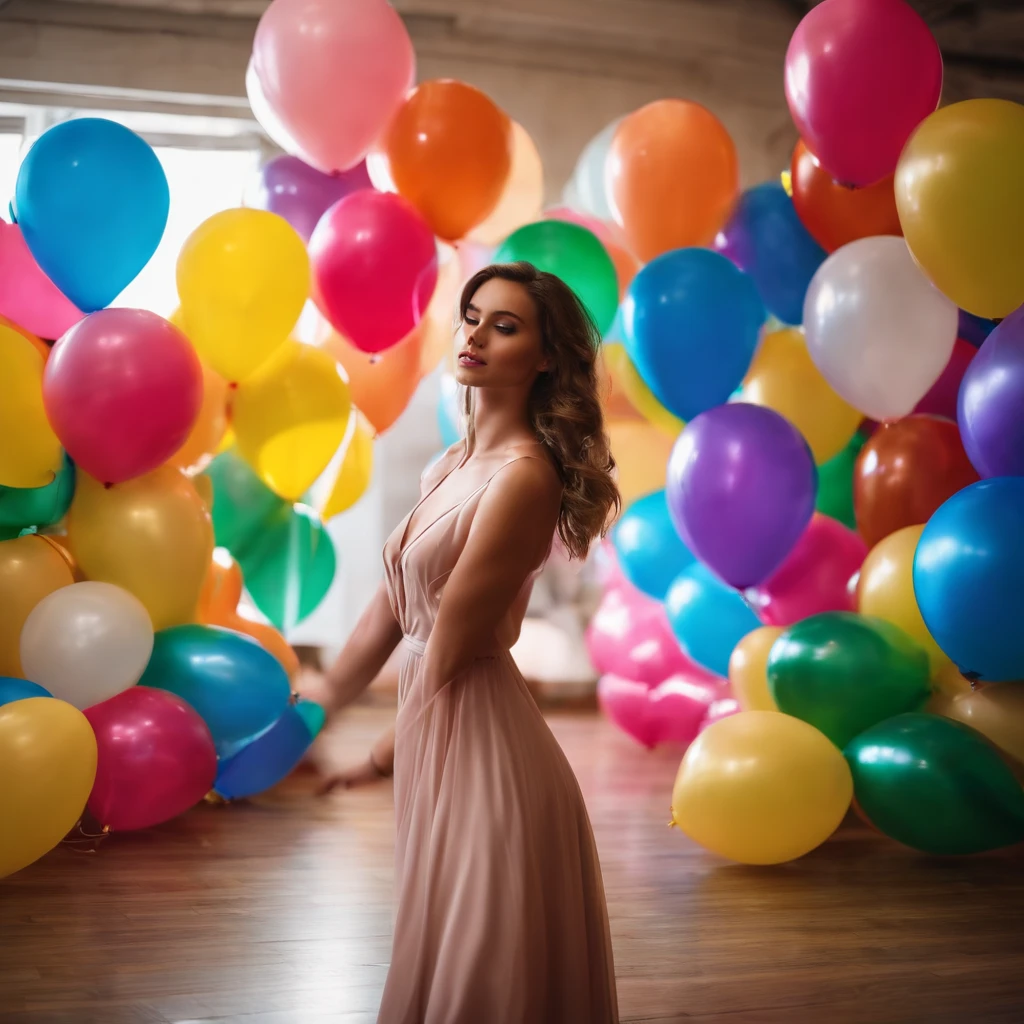 Pretty girl 20 years old model dancing floor with balloons. Many latex balloons on elmsuelo . Large helium balloons . Play with balloons , beautiful girl with balloons. Room with thousands of balloons Very pretty 20 year old girl and many balloons.. Floor covered in large, shiny balloons hundreds of crystal tone balloons with large necks very inflated. Disco full of balloons giant balloons,balloon buster girl explodes them all. beautiful girl, ballet dancer. A sea of large balloons on the ground . Pear shaped balloons. Lots lots of big balloons. 