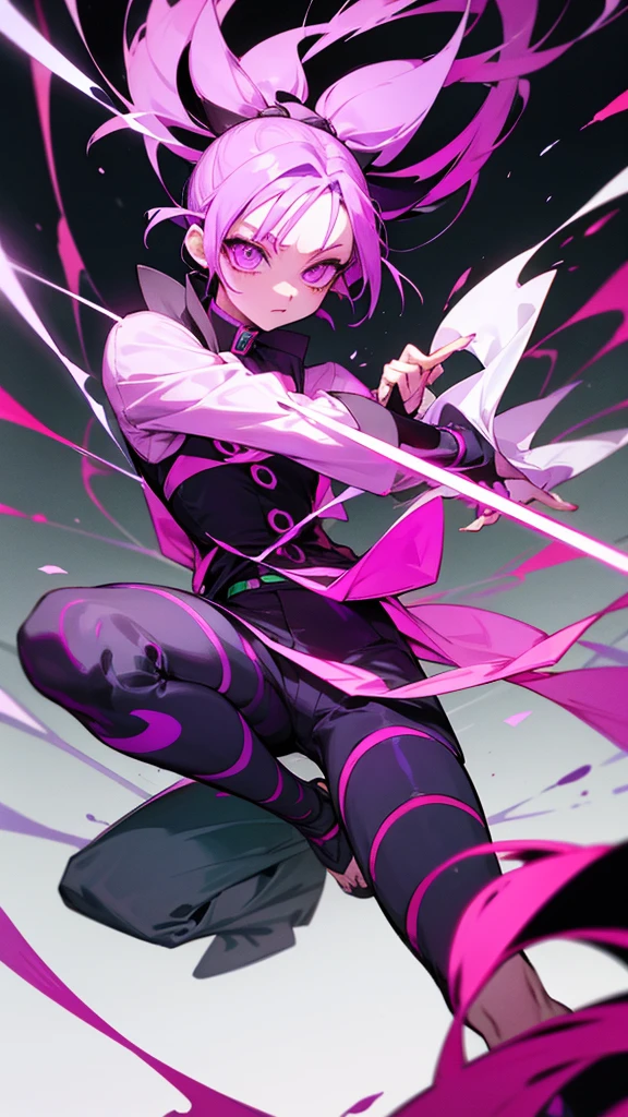 Images of Shinobu of Kimetsu no Yaiba, Estilo neon