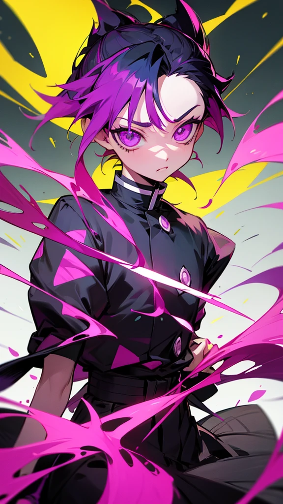 Images of Shinobu of Kimetsu no Yaiba,  Estilo neon