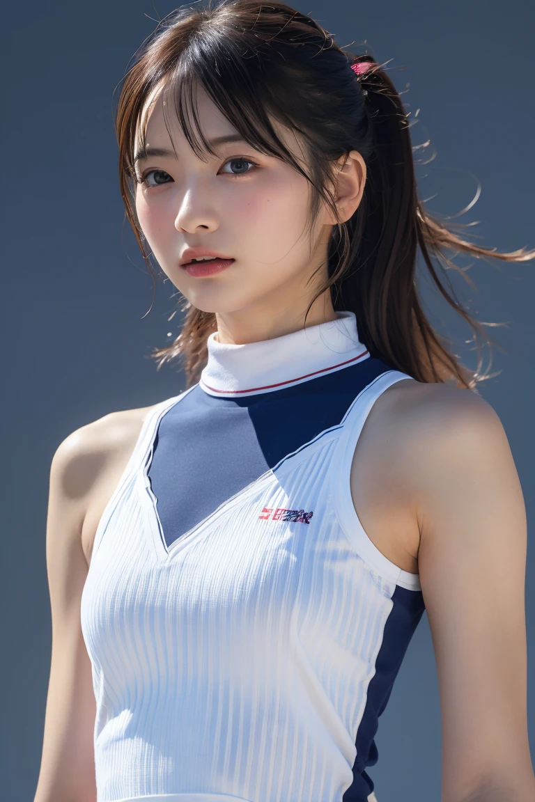 (8k, RAW Photos,Highest quality, High resolution:1.1), (超Realisticな:1.4),(Realistic, Realistic:1.3),The Beauty of Japan、Rhythmic gymnastics club、Rhythmic Gymnastics Uniform、((Upper Body:1.3))