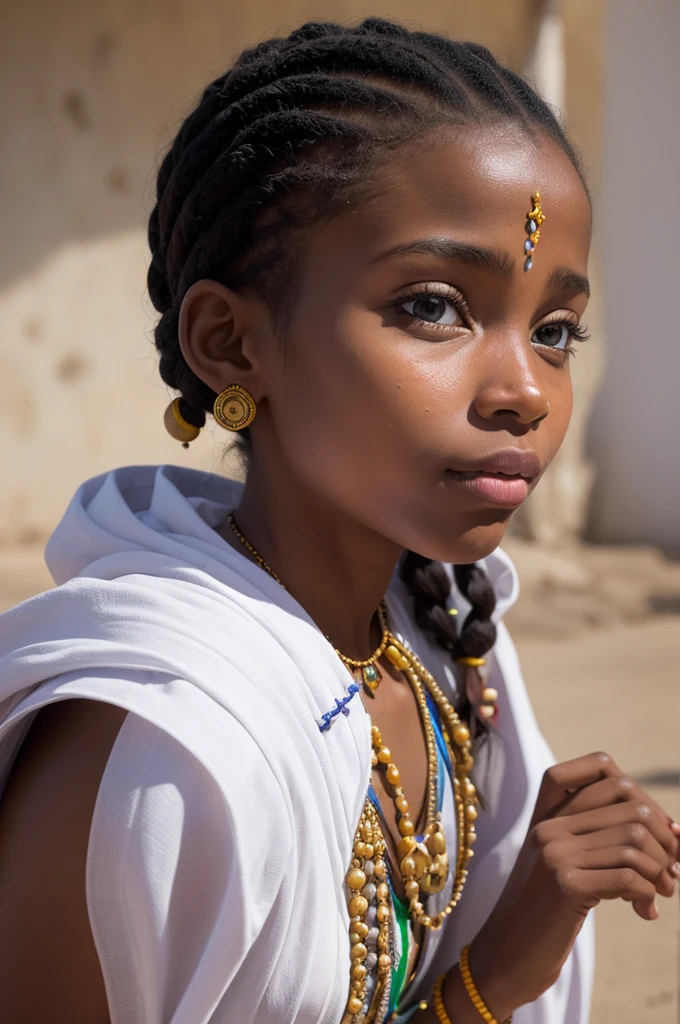 Create cartoon images of people of Candomblé origin and religion
