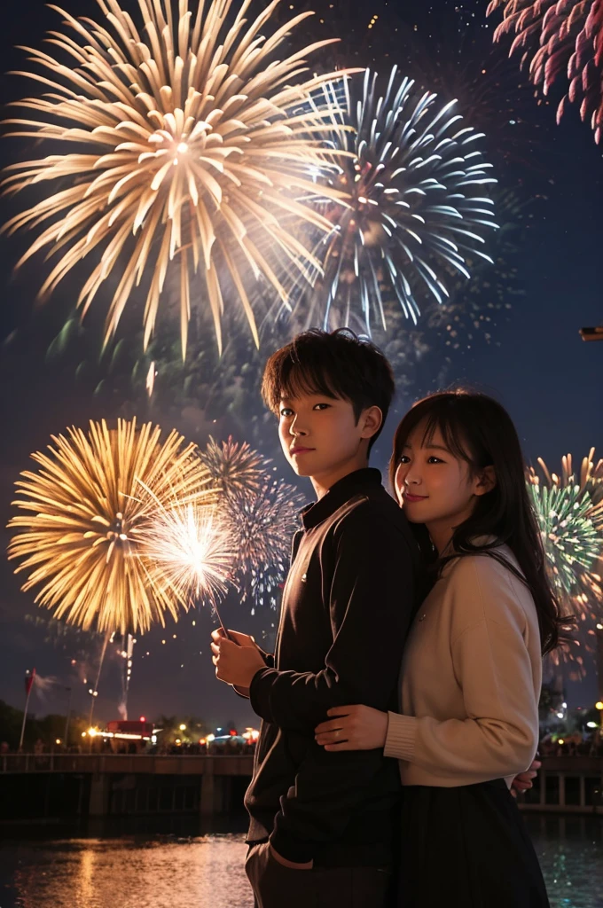 Fireworks display.secret.love