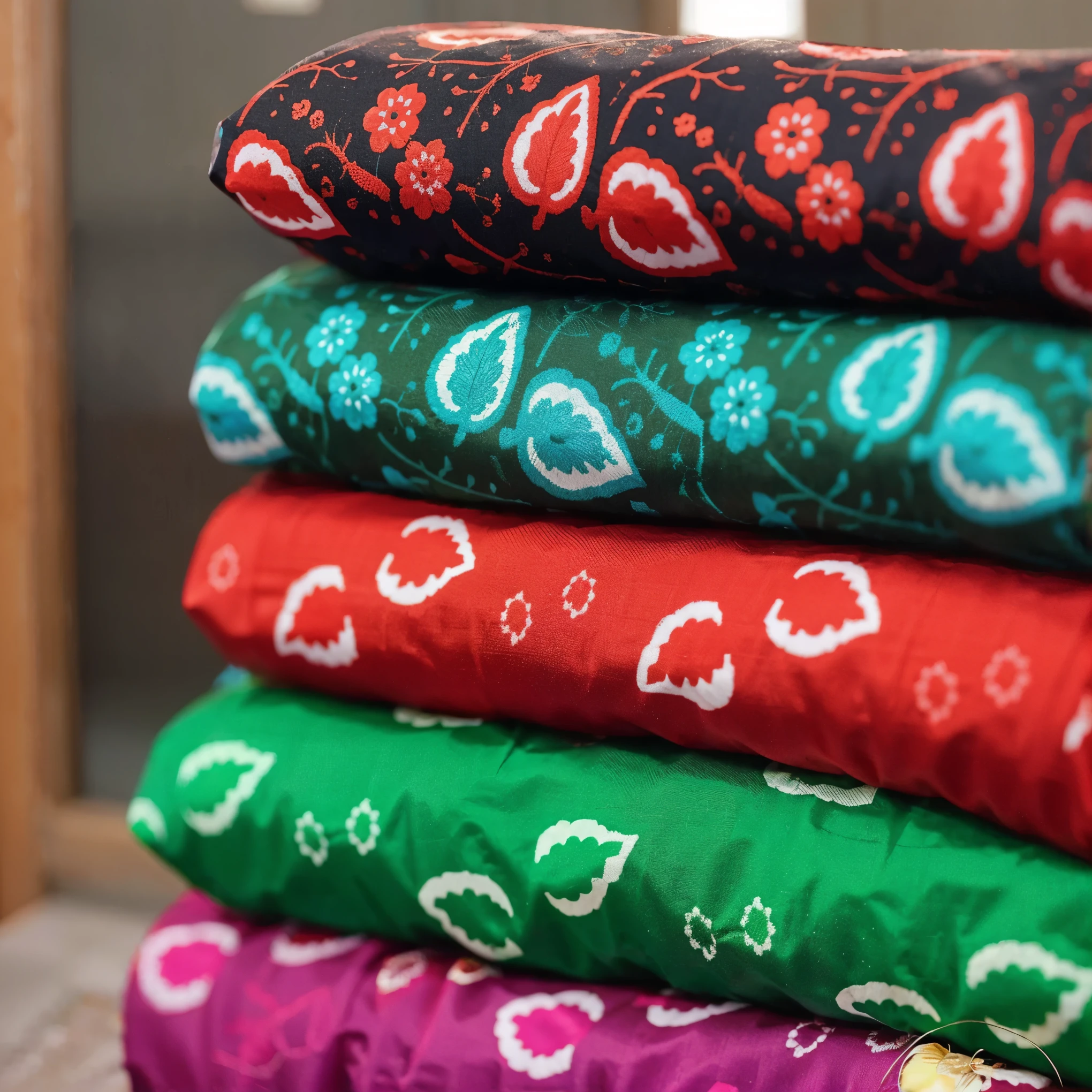 Silk fabric shop