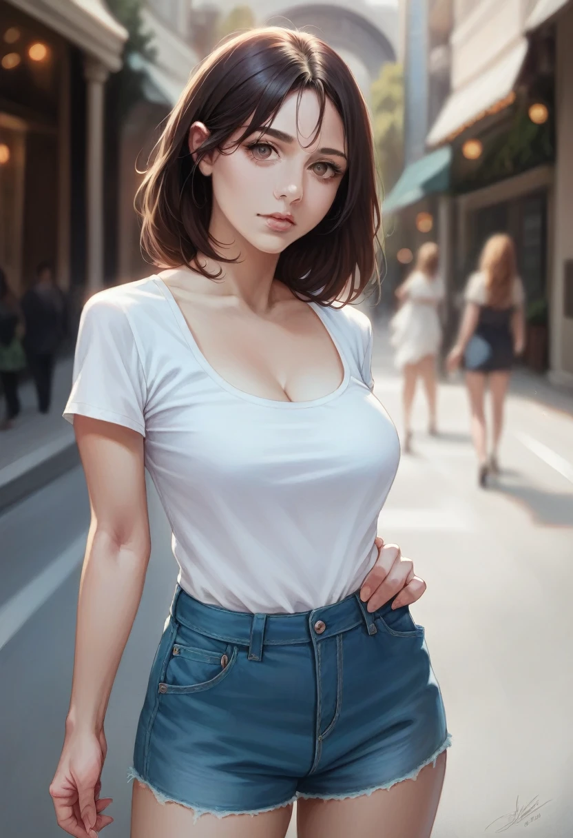 a sensual nude woman, detailed facial features, long flowing hair, elegant pose, dramatic lighting, photorealistic, 8k, hyperdetailed, intricate textures, dramatic chiaroscuro, cinematic composition, moody colors, dramatic shadows, atmospheric, ethereal, serene, mystical
