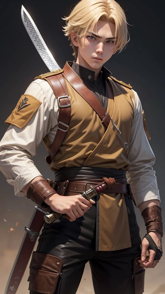You can create even a 17-year-old Russian, with blonde and brown hair, where his main weapons are a Katana and a Nodashi.