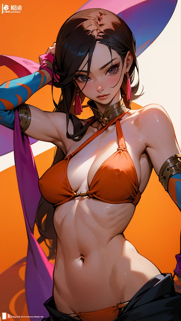 Boa hancock con bikini y gran cuerpo