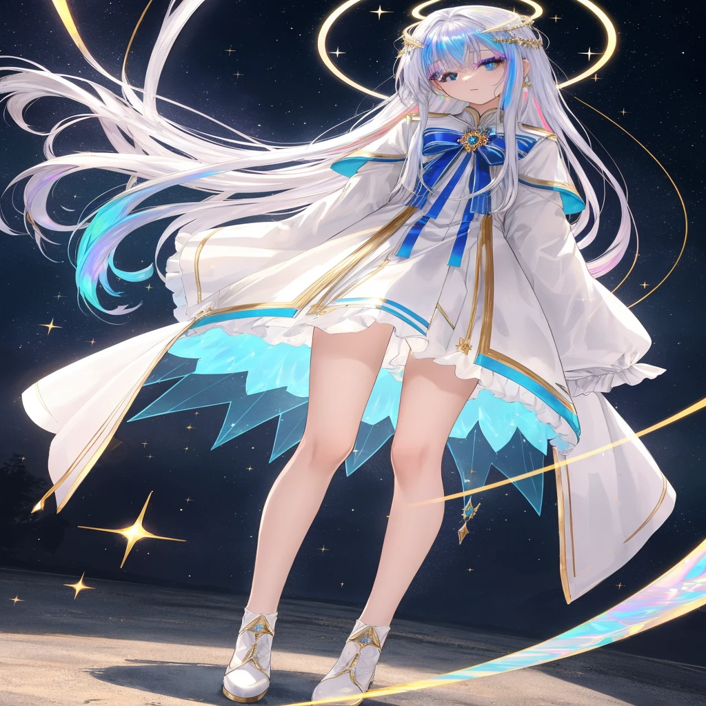 best quality,masterpiece,ultra detailed,Add layer,detailed eyes,Iridescent eyes,jewel broach,