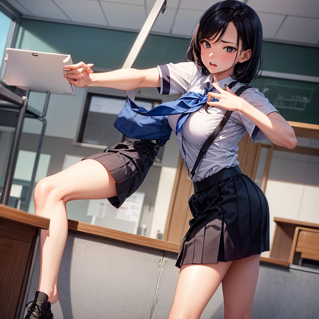 Teacher was fucking teacher inside the classroom . In front of your students