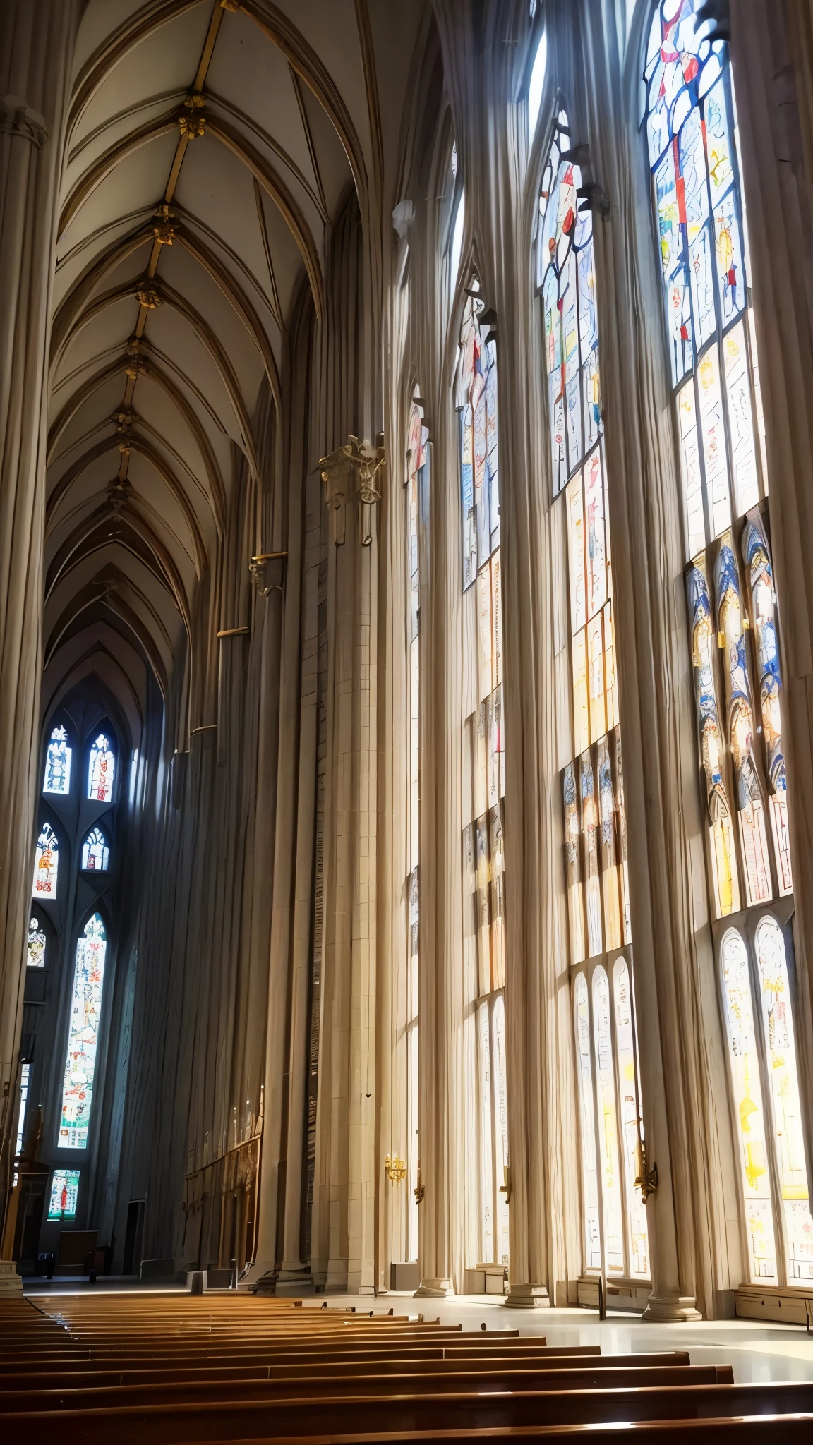 1.	In the silent cathedral、Surrounded by a sacred atmosphere空間
	2.	Inside the cathedral, with its high ceilings and beautiful stained glass shines..	Soft light shines in、The majestic space of the cathedral 4.	I can feel the silence of prayer.、A corner of the solemn cathedral 5.	In front of the cathedral&#39;hop, enveloped in a mysterious atmosphere 6.	A person offering silent prayer々There are 7 inside the cathedral.	Overlooking the central aisle of the cathedral、Silent Landscape 8.	Soft light shines in、The Cathedral&#39;s Majestic Altar 9.	There are tall pillars that reach the ceiling、Inside the Cathedral 10.	A corner of the cathedral enveloped in silence、Place of Prayer 11.	Beautiful stained glass shines、The majestic interior of the cathedral
	12.	A person praying quietly々There are、Sacred Cathedral Space 13.	Wrapped in a mysterious light、The Cathedral&#39;s Majestic Altar 14.	High ceilings and beautiful arches、Inside the Cathedral 15.	There is an air of quiet prayer、Cathedral Central Aisle 16.	Surrounded by a sacred atmosphere、A quiet corner of the cathedral 17.	Soft light shines in、The magnificent interior of the cathedral 18.	高い柱とBeautiful stained glass shines、Inside the Cathedral 19.	Silence spreads、A corner of the cathedral as a place of prayer 20.	Mysterious light shines through、The majestic interior of the cathedral