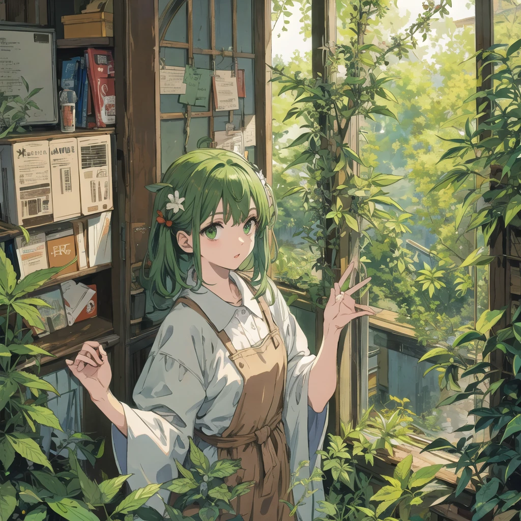 Mugwort Leaf Girl