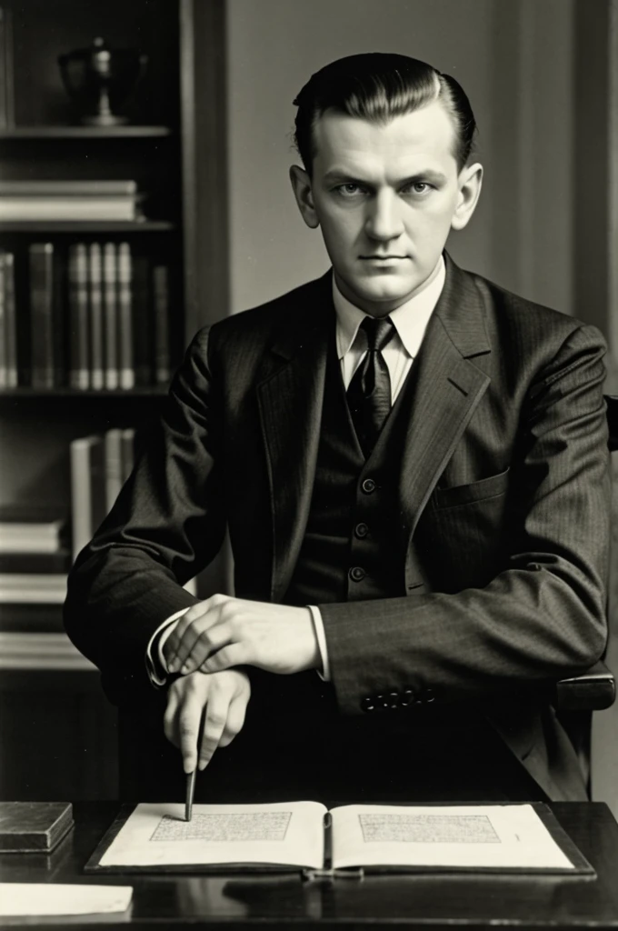Alexander Alekhine&#39;s life story playing chess
