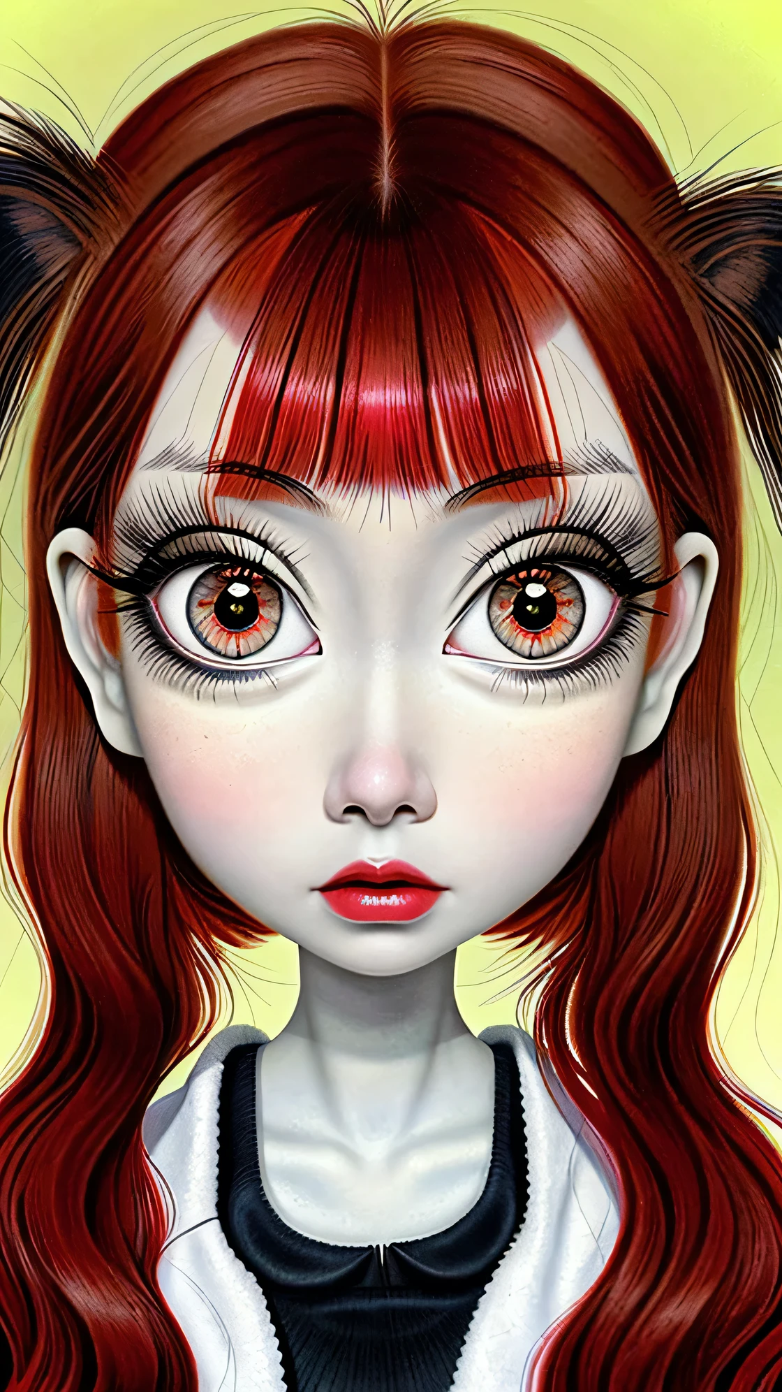 (8k, RAW Photos, highest quality, masterpiece:1.2), (Realistic, photo-Realistic:1.37), Very detailed, Ultra-high resolution,1 girl,Show Viewer,Beautifully detailed face,smile,narrow,(Slim waist:1.3),shirt, Beautiful and detailed skin, Skin Texture, Floating Hair,Professional Lighting,